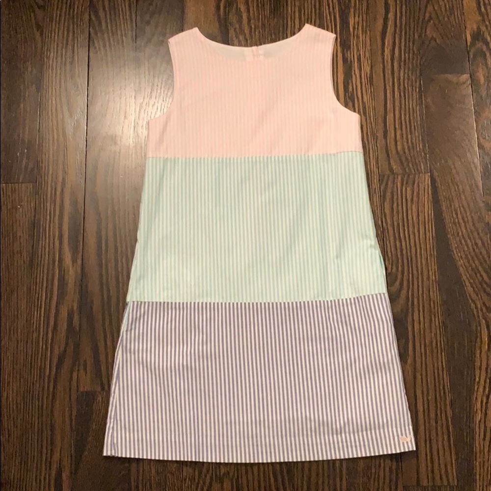 Girls vineyard vines striped dress